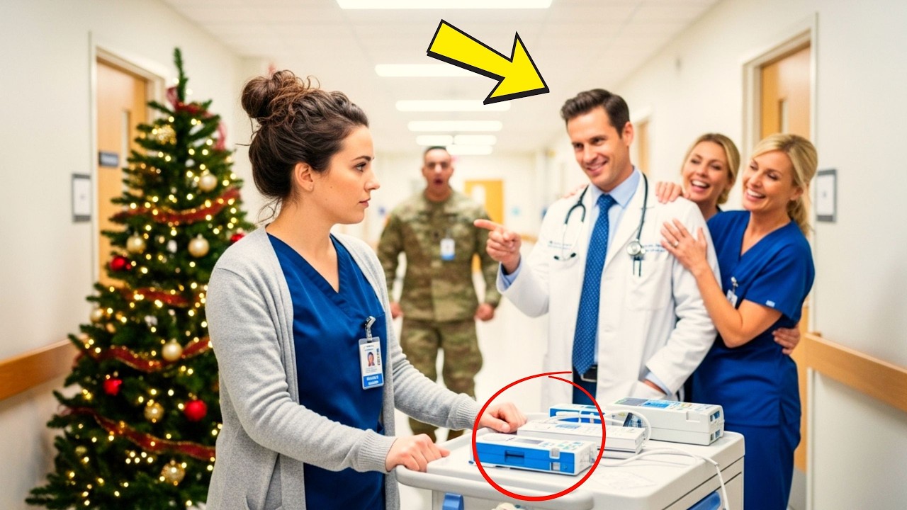 They Laughed at the “Broke Nurse”… Until the SEAL Noticed the Badge on Her Lanyard