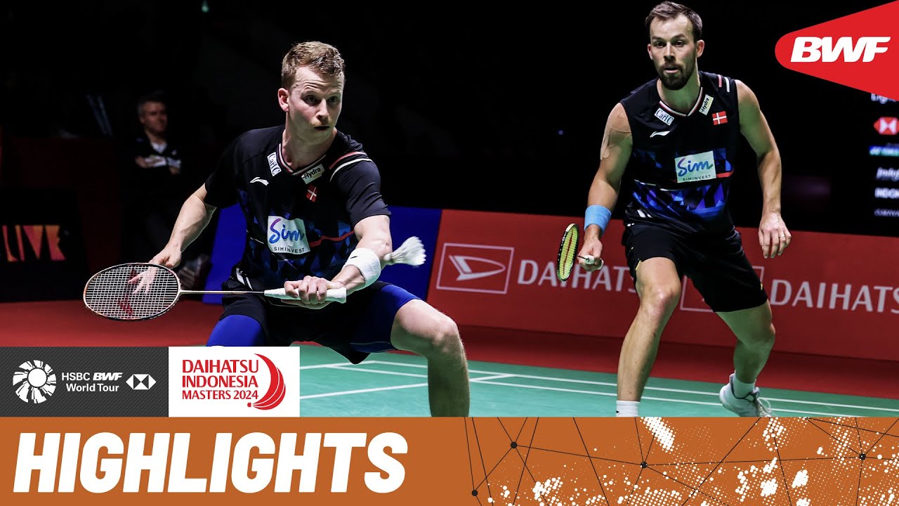 Grandstand semifinal as Liu/Ou contest Astrup/Rasmussen