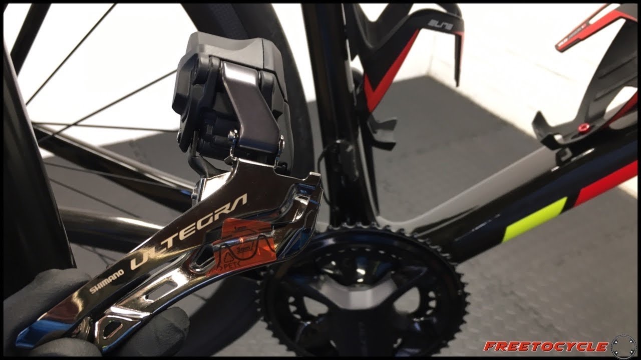 Руководство по установке переднего переключателя Shimano Ultegra R8150 Di2