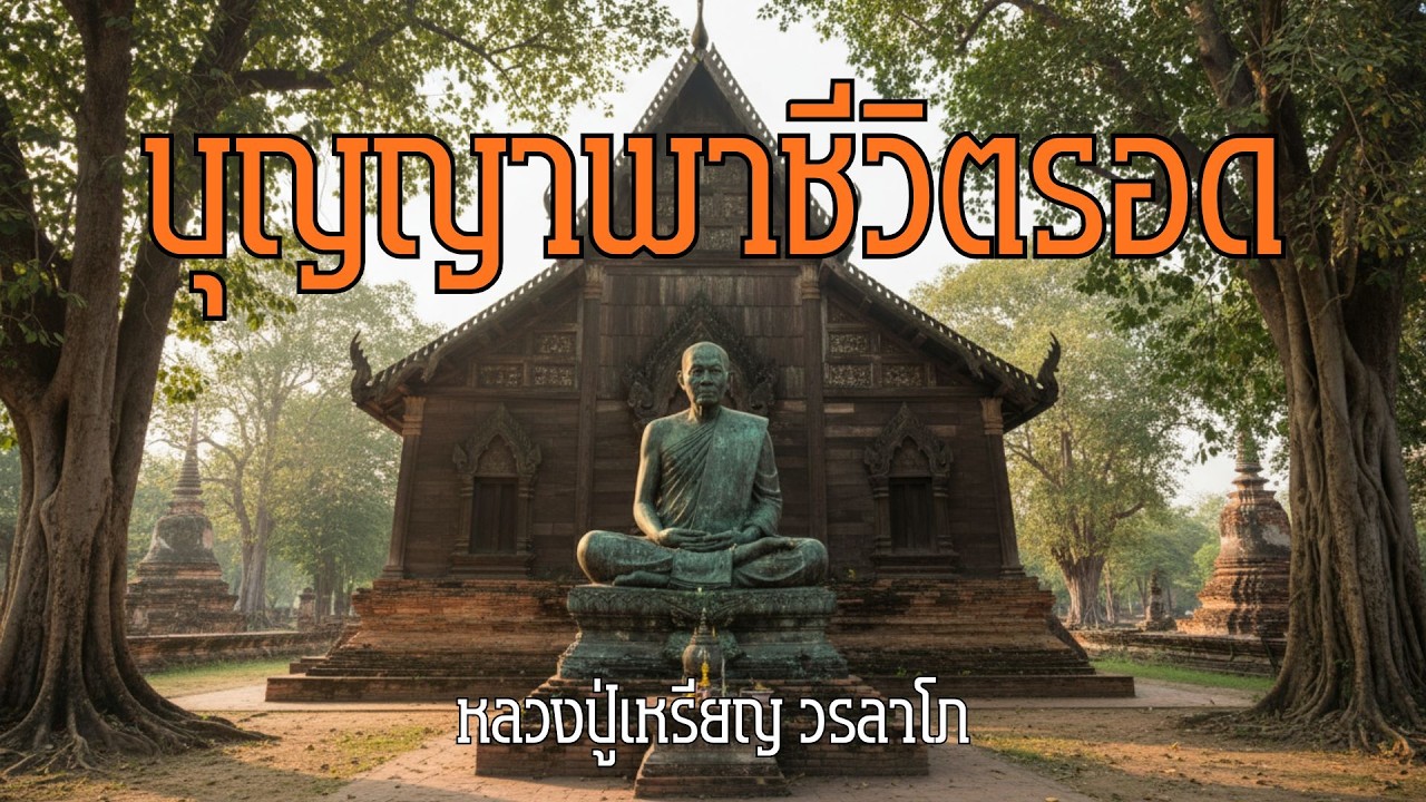 บุญญาพาชีวิตรอด - หลวงปู่เหรียญ วรลาโภ