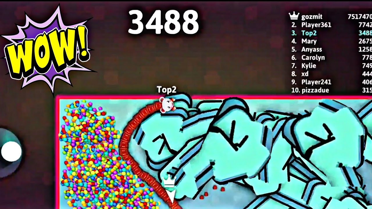 I Find Huge In Snake Io 🐍 Epic SnakeIo Gameplay OMG Moment