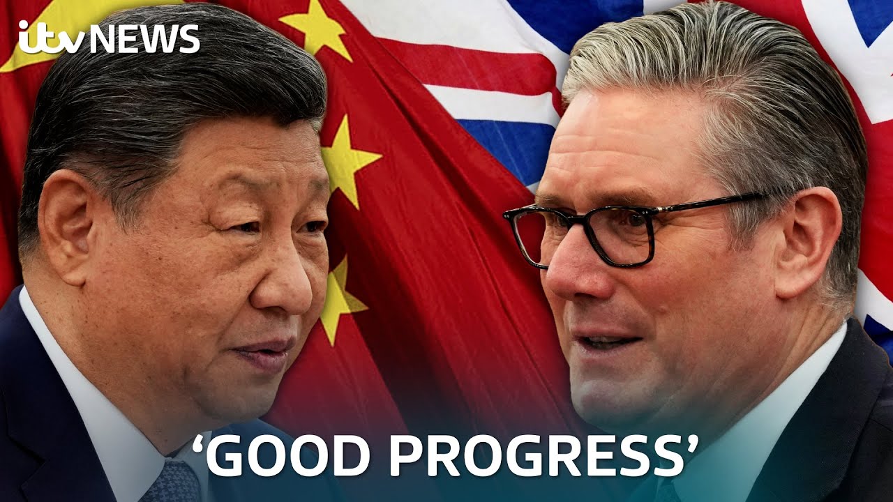 Human rights, whisky and trade: Sir Keir Starmer says 'good progress' on China talks | ITV News