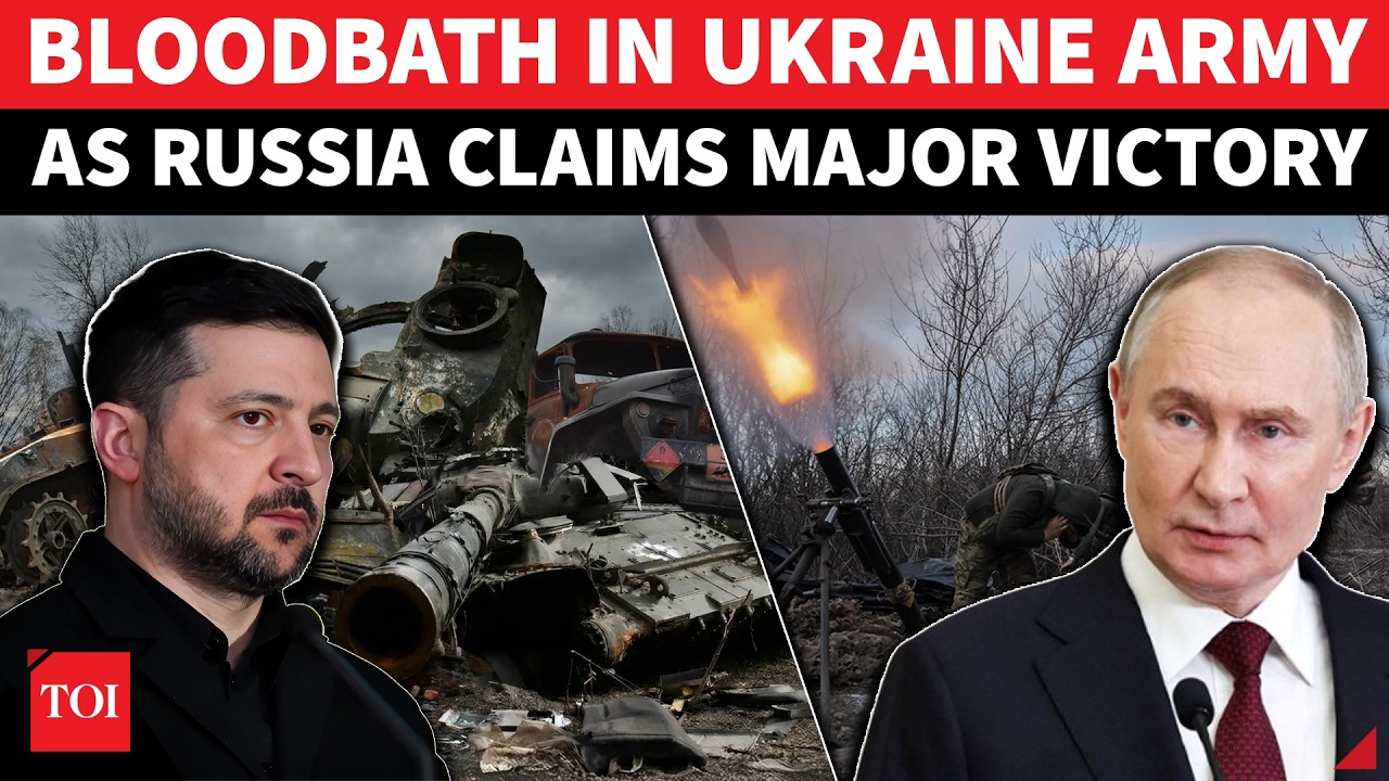 Putin's Men CHOKE Ukraine Army; Zelensky's Troops FLEE Donetsk Town in 'Embarrassing Surrender'