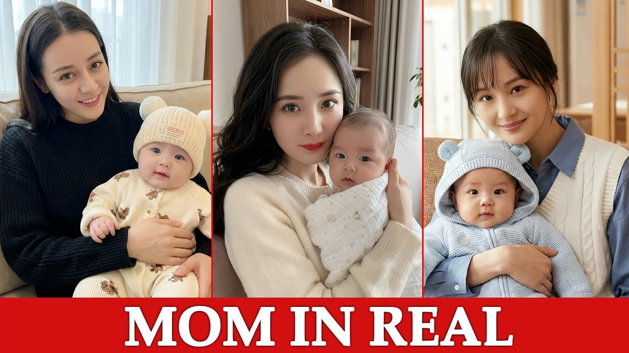 Известные китайские актрисы, ставшие мамами в реальной жизни 👶❤️