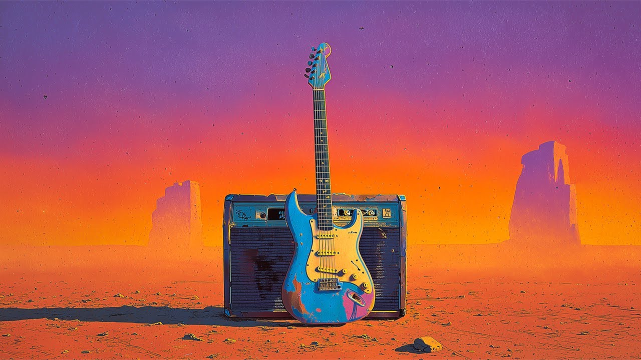 Under the Fading Sun – Psychedelic Desert Rock, Ambient Chill Vibes