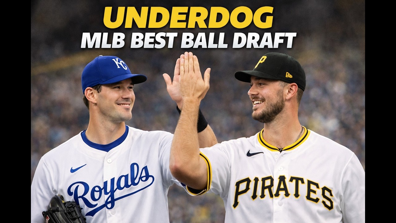 MLB Underdog Best Ball Fantasy Draft with your Fantasy Dad! 2026 Season Special! Sleepers - Busts
