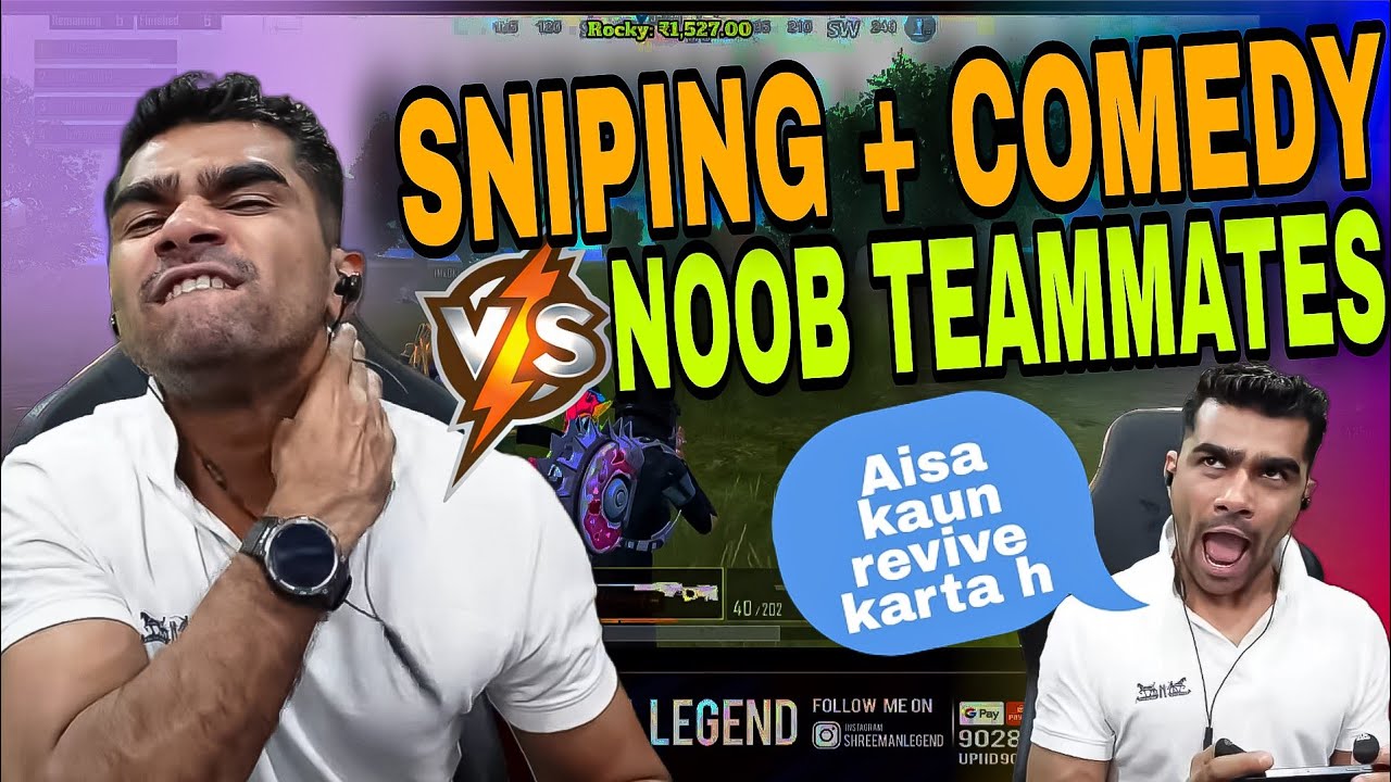 Shreeman Legend Serious Gameplay With Nalla Teammates | Shreeman Legend Bgmi Funny Gameplay #bgmi