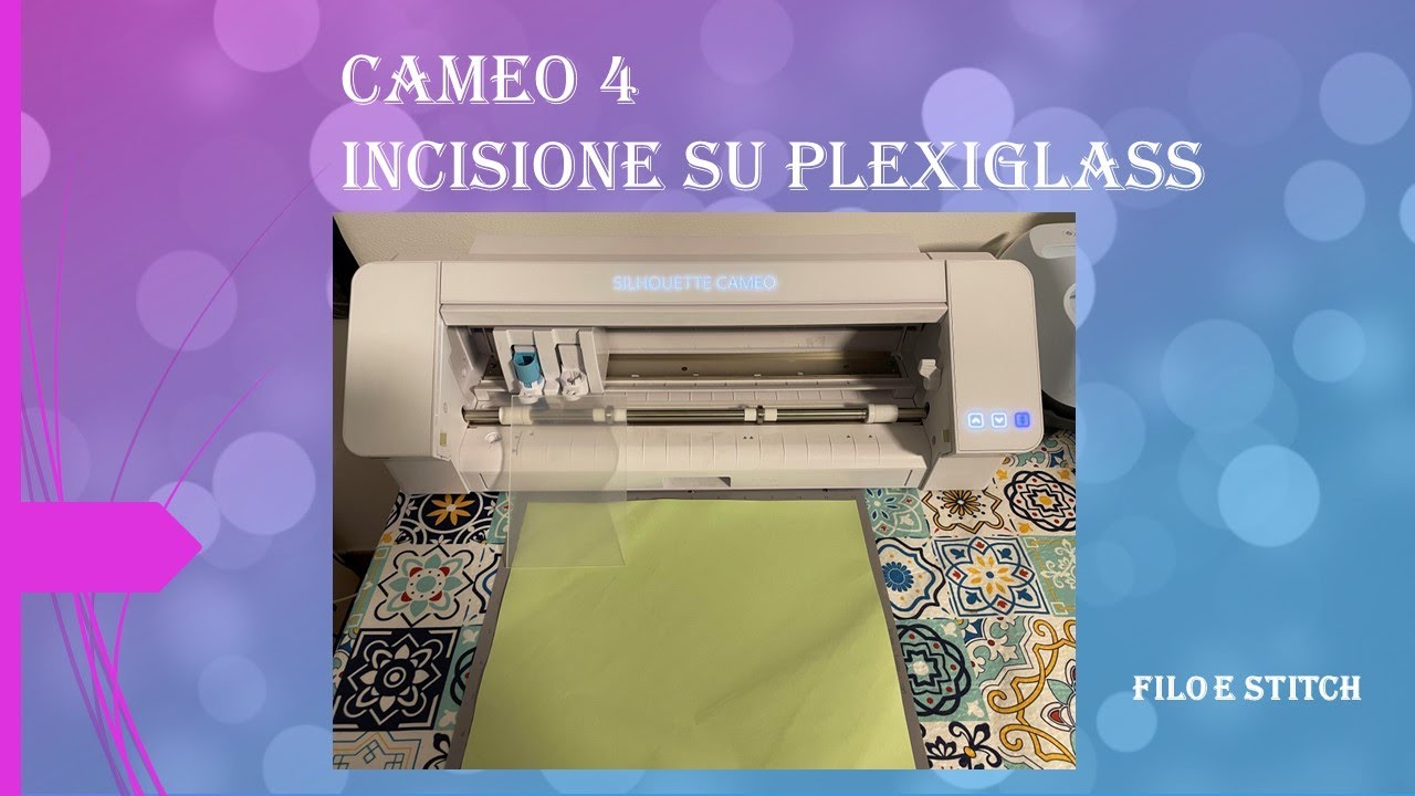 Cameo 4 - Incisione su plexiglass