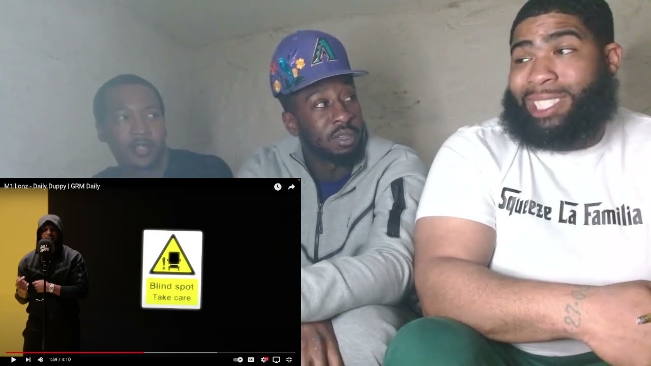 M1llionz - Daily Duppy | GRM Daily|Reaction
