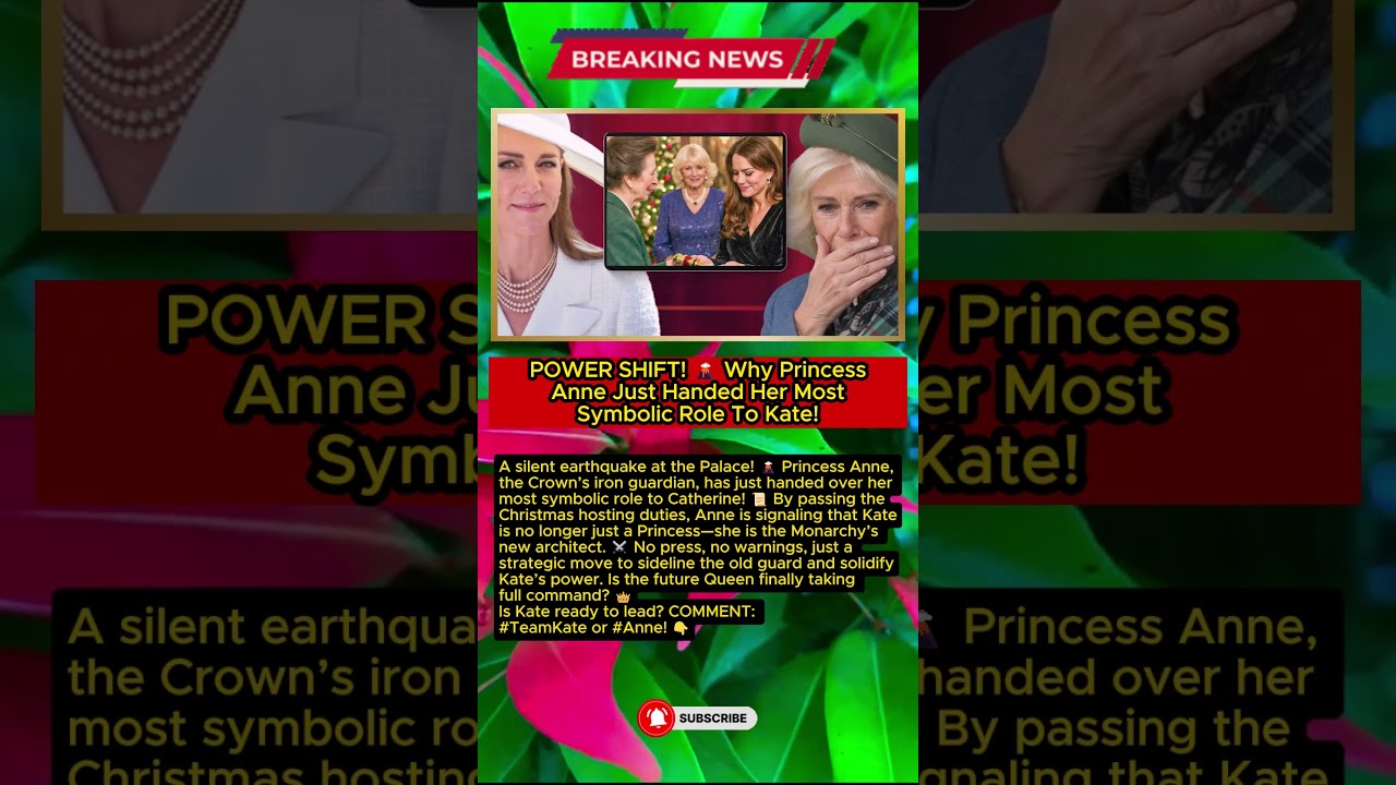 THE NEW GUARDIAN! 🏰 Catherine Replaces Anne In Major Royal Shake-Up!