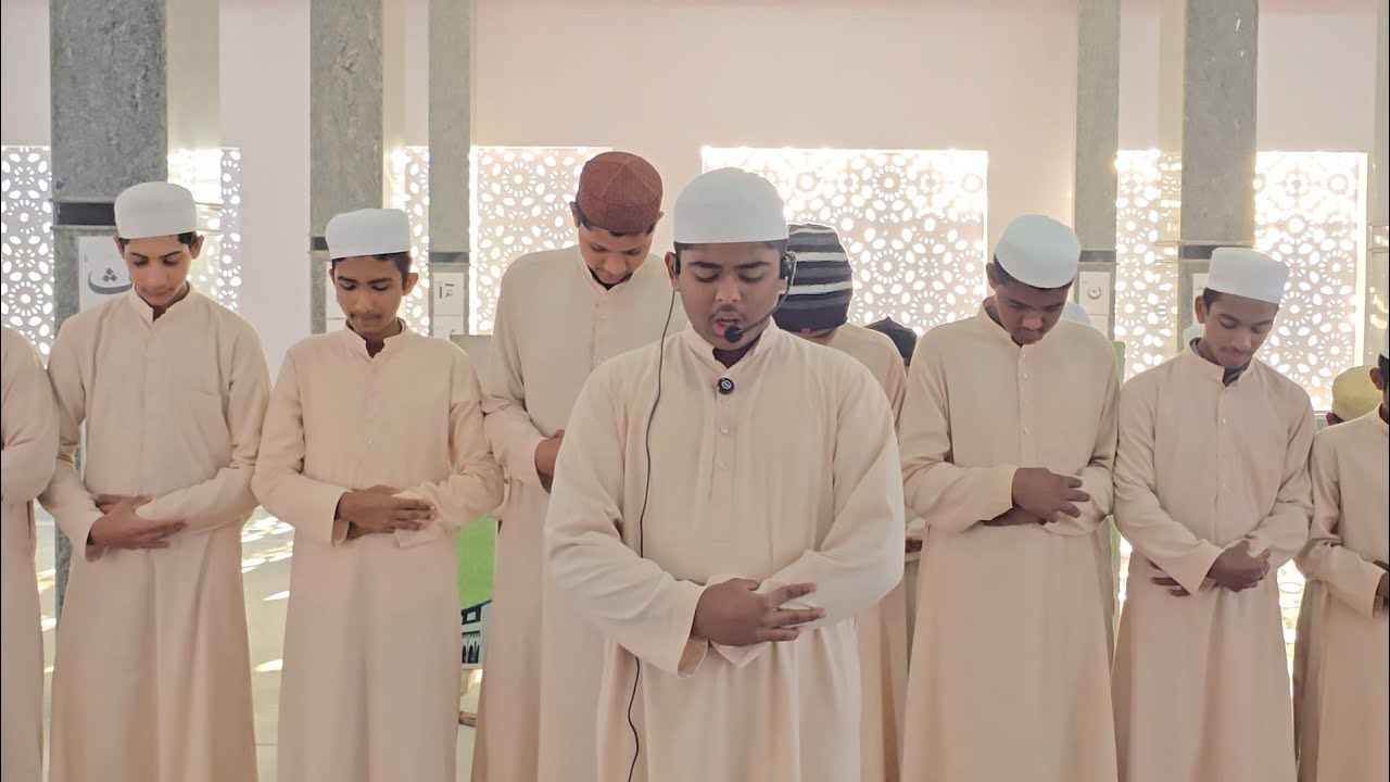 Namaz practice at Madarasa by Syed Saif Ulla bin Haji Syed Ansar saheb 