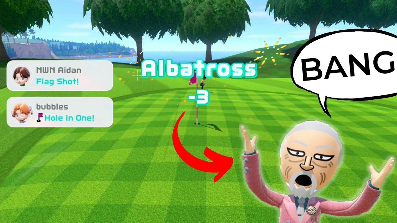 Напряженные рейтинговые матчи! (Switch Sports Golf)