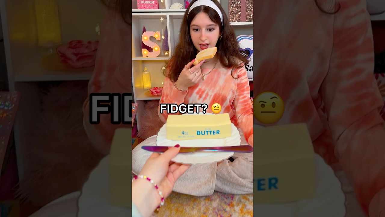 REAL or FIDGET? *I PRANKED her* 😱🤫