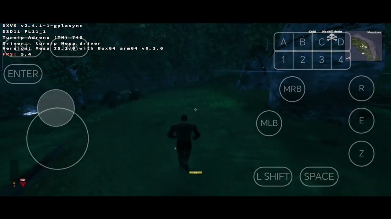 Star 11-1 (Winlator@Frost) | Valheim | Honor Magic 5 Pro (Snapdragon 8 Gen 2, Adreno 740, No Root)