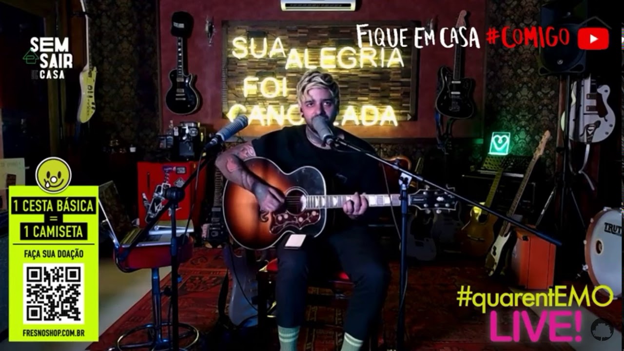 Lucas Silveira - 1997/Razões e Emoções (Hateen/NX Zero) | #quarentEMO Live @ Man Cave
