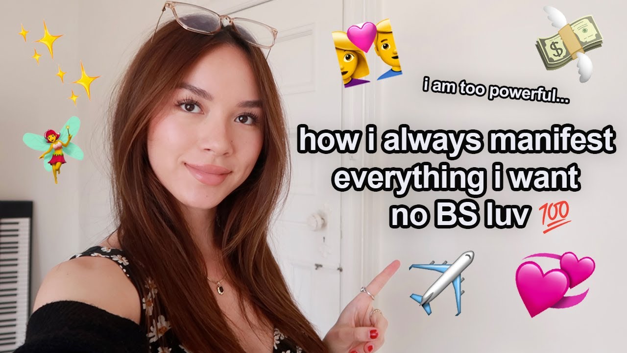 my MANIFESTATION ROUTINE for getting EVeRYThing I want 💯 (guaranteed money, love, success etc.)