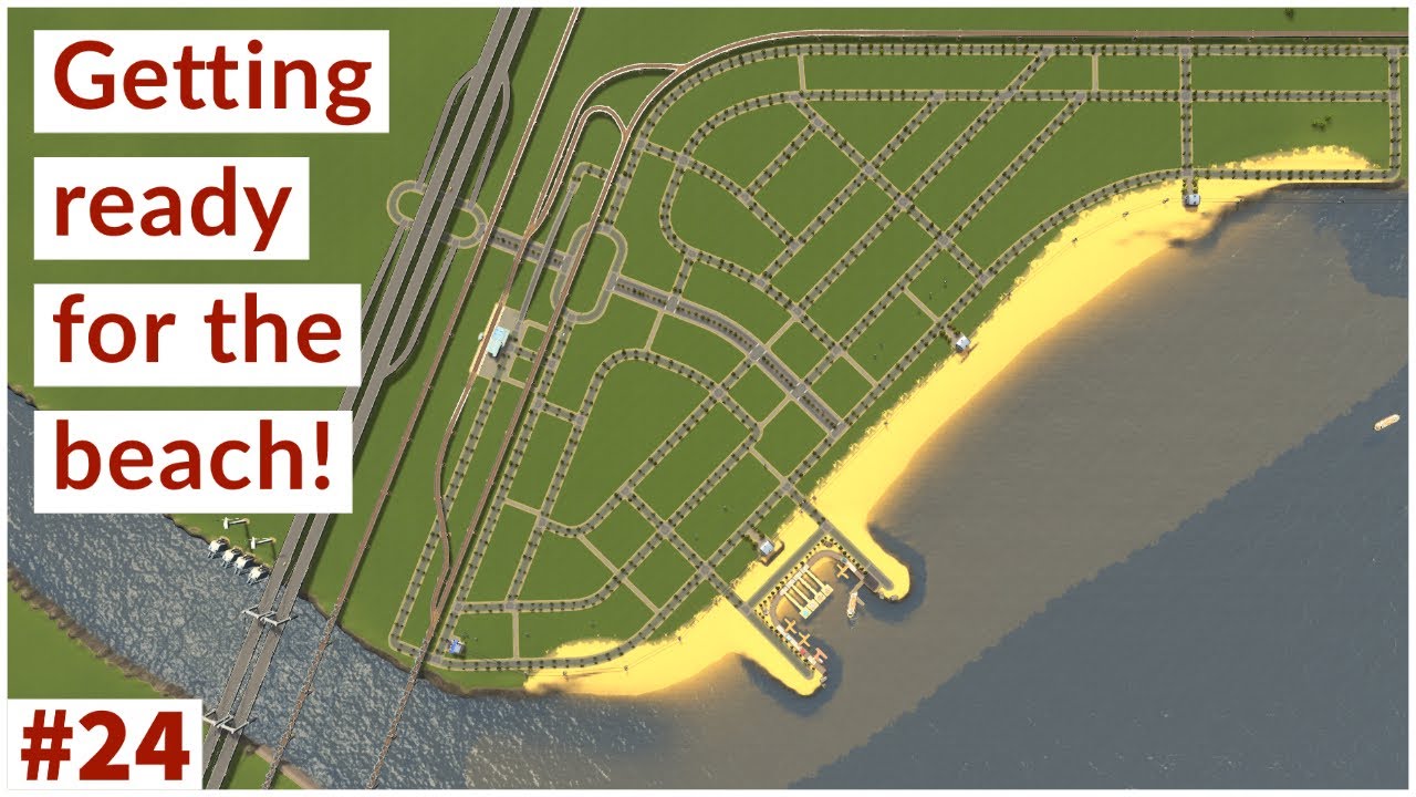 Waterfront road layout - Fix this desperate city scenario #24 - Cities Skylines