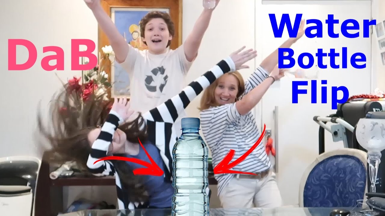 Water Bottle Flip Challenge,  olha no que deu/ ZABETTA MACARINI