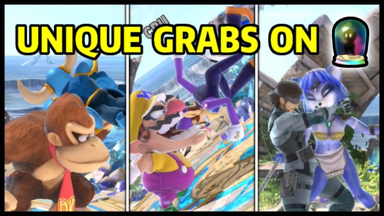 Cargo Throw, Chomp and Snake's Down Throw on all Assist Trophies | Super Smash Bros. Ultimate