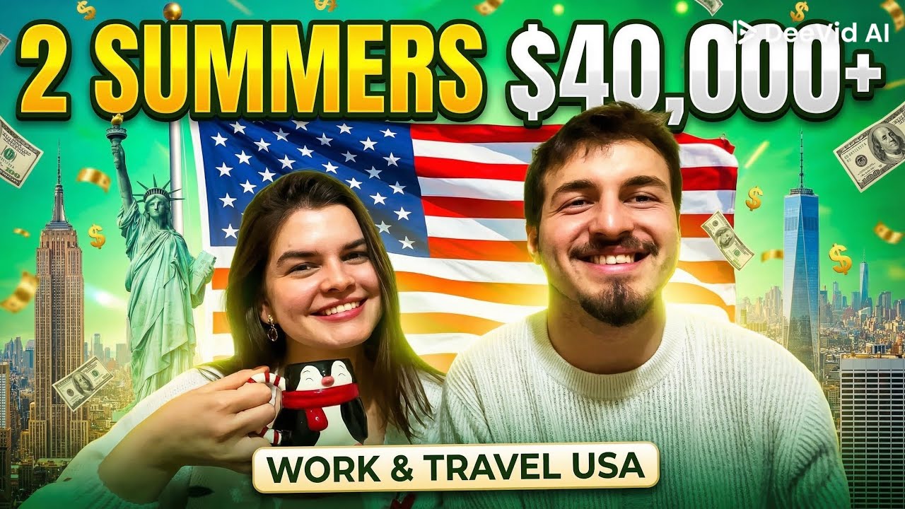 2 Yazda Amerika’da $40,000 Kazandık! (Work & Travel Gerçeği)