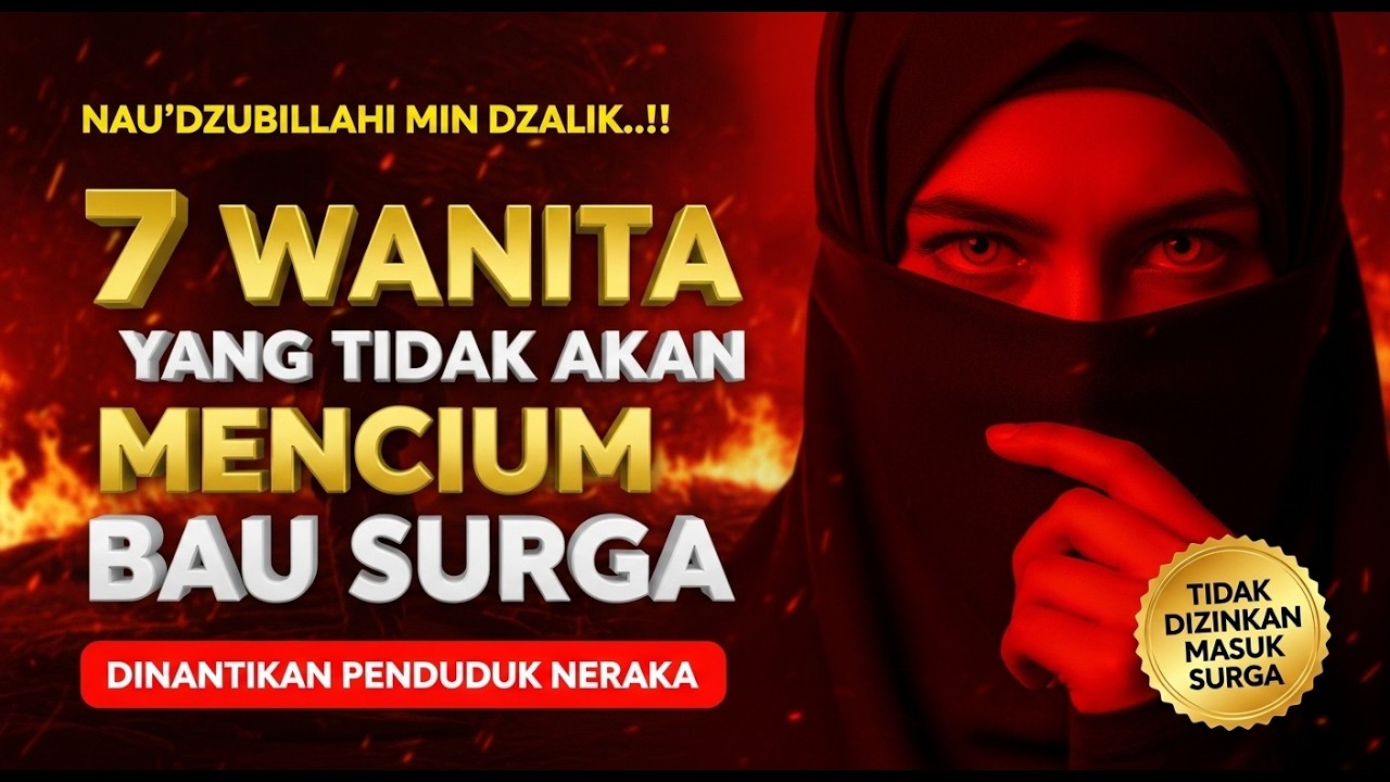 Rasulullah Menangis Melihat Ini! 7 Wanita yang Diharamkan Mencium Bau Surga