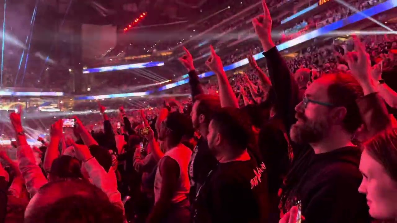 ROMAN REIGNS ENTRANCE LIVE @ Royal Rumble 2025