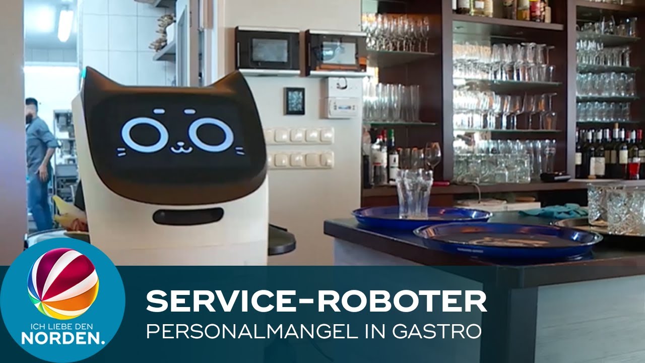 Service-Roboter in Gastronomie bedient 400 Tische am Tag