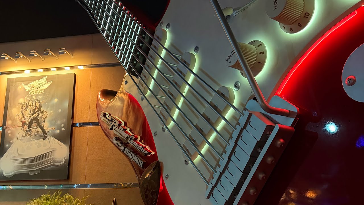 Rock ‘N’ Roller Coaster Peace Out POV 