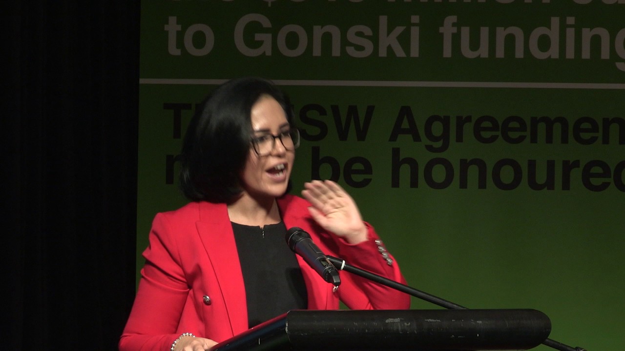 Prue Car speaks at Greater Western Sydney Gonski forum