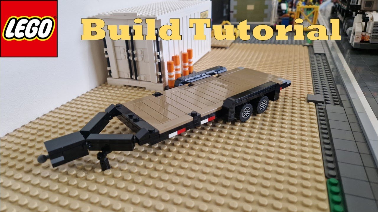 LEGO Car Trailer Build Tutorial
