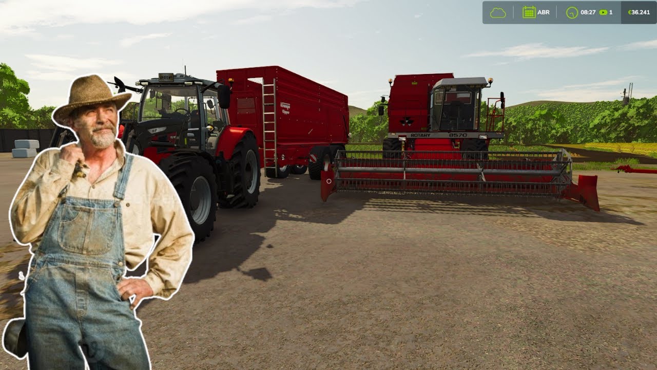 BORA COLHER SOJA NO FARMING SIMULATOR