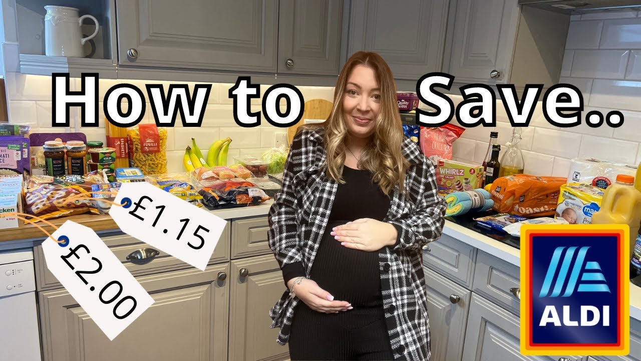 BUDGET ALDI grocery haul - meal planning & saving tips