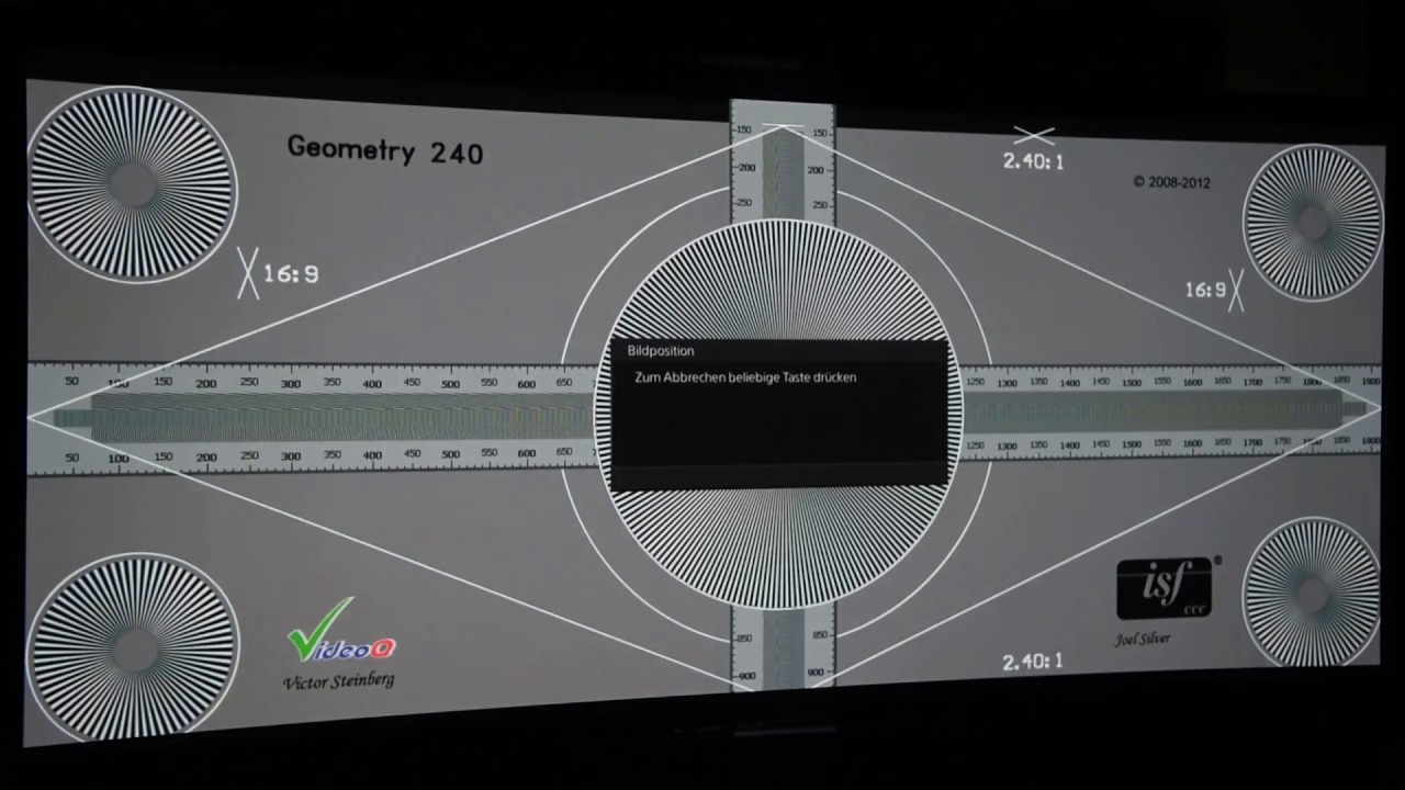 Sony VPL VW760ES Lensmemory