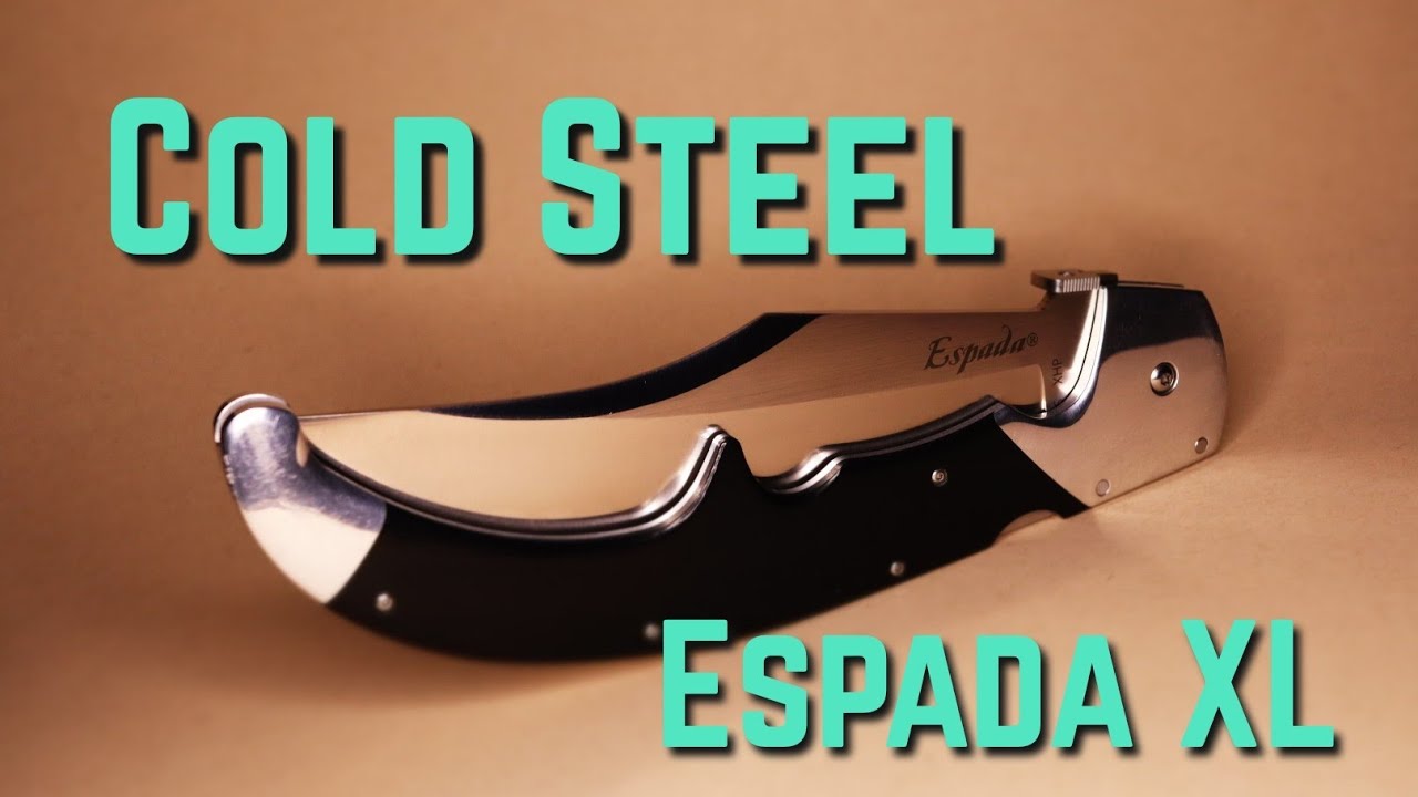 Customizing The Cold Steel Espada XL Pocket Knife!!! #big