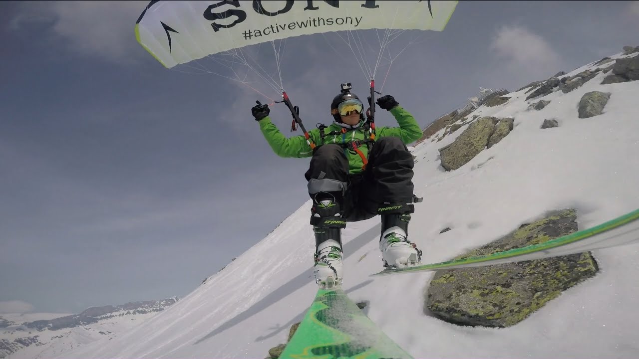 Chaming Games with Marius Beck Dahle #Speedflying #Speedriding