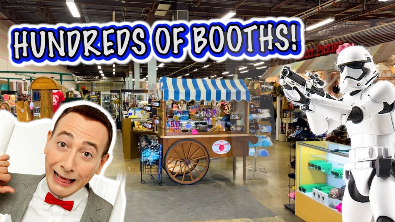 This Flea Market is FREAKING HUGE!
