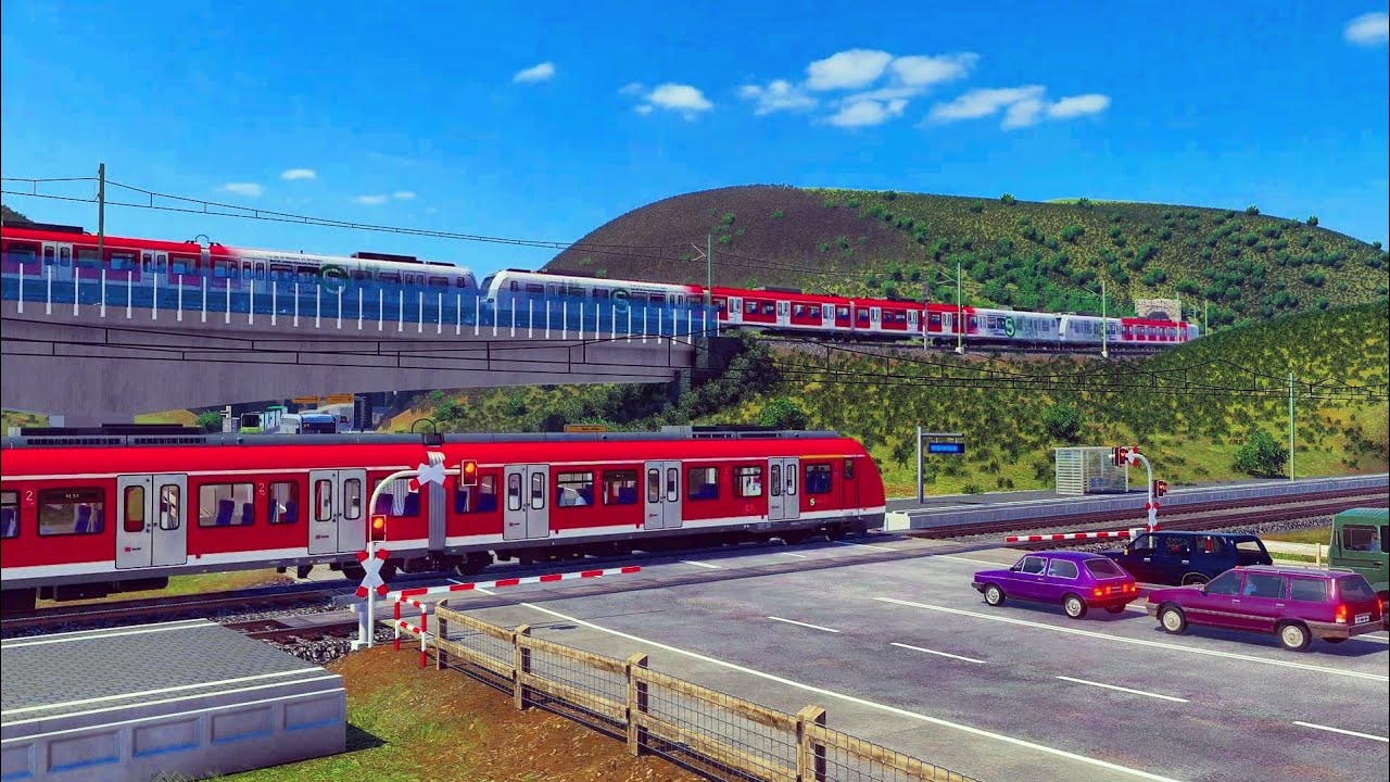 Transport Fever 2 : Der Bahnübergang Teil 73