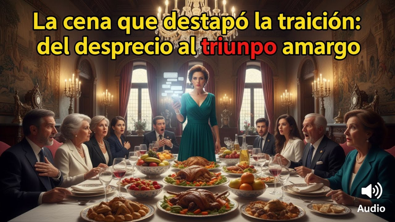 LA CENA NAVIDEÑA QUE REVELÓ LA TRAICIÓN, EL SILENCIO QUE DESTRUYÓ UN LEGADO FAMILIAR