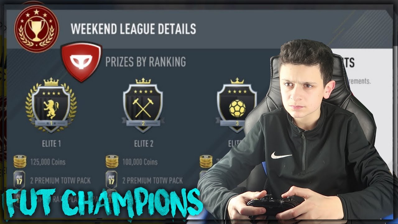QUALIFYING FOR FUT CHAMPS!! - COME CHILL #FIFA 17