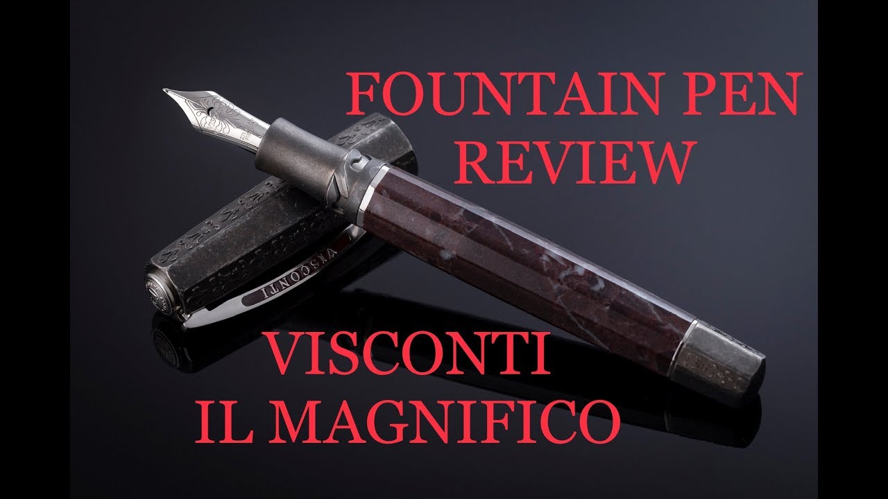 Перьевая ручка Visconti IL Magnifico (обзор)