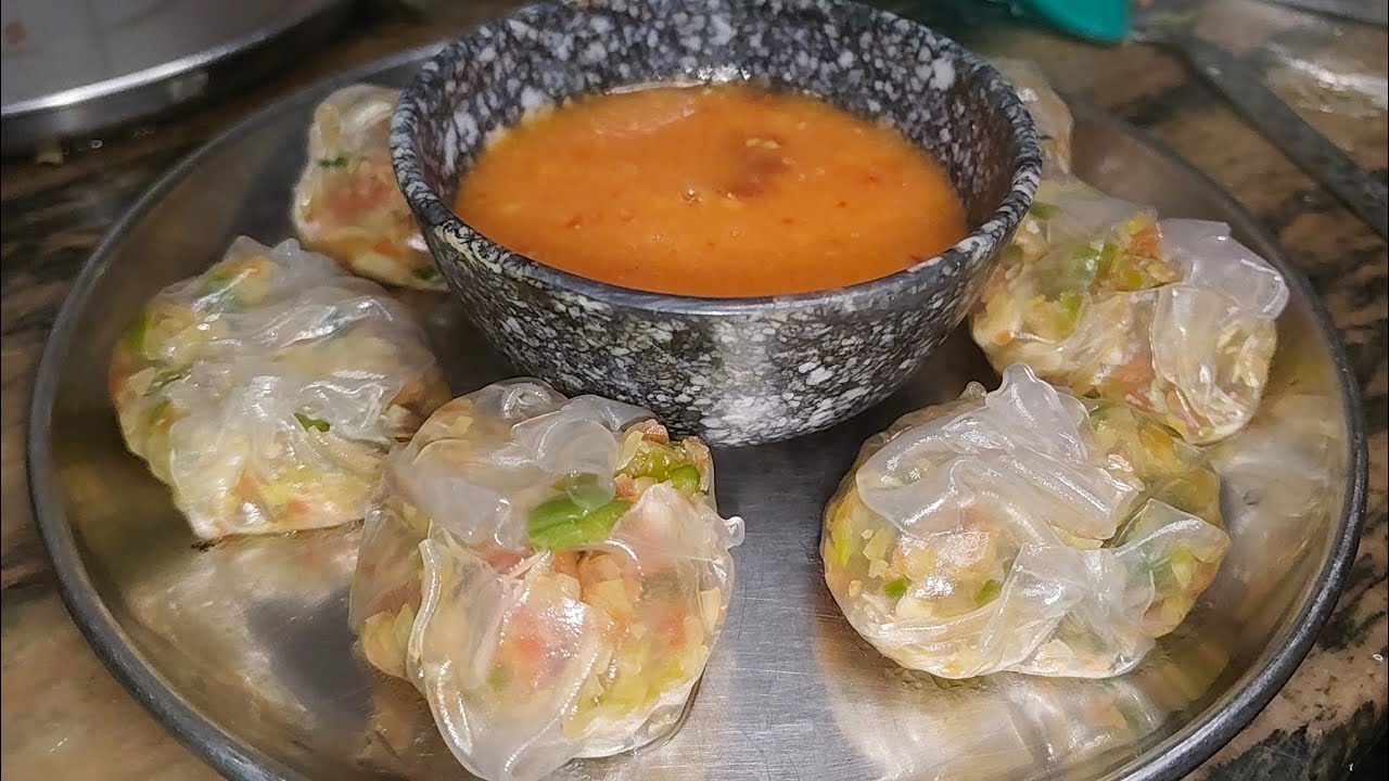Rice Paper Momos | Rice Paper Dim sums | Rice paper recipes | Momos Recipes |