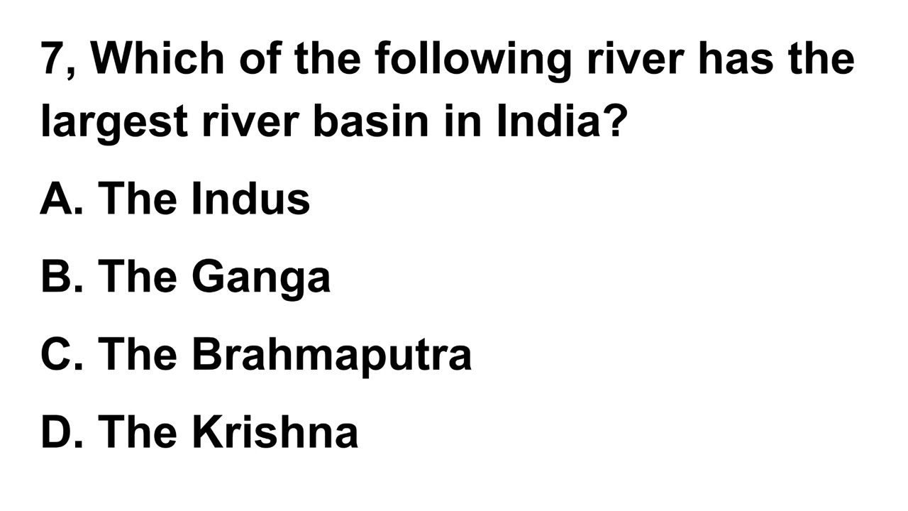 Top 20 Geography MCQ for SSC/WBCS/RAILWAY and all services exam 