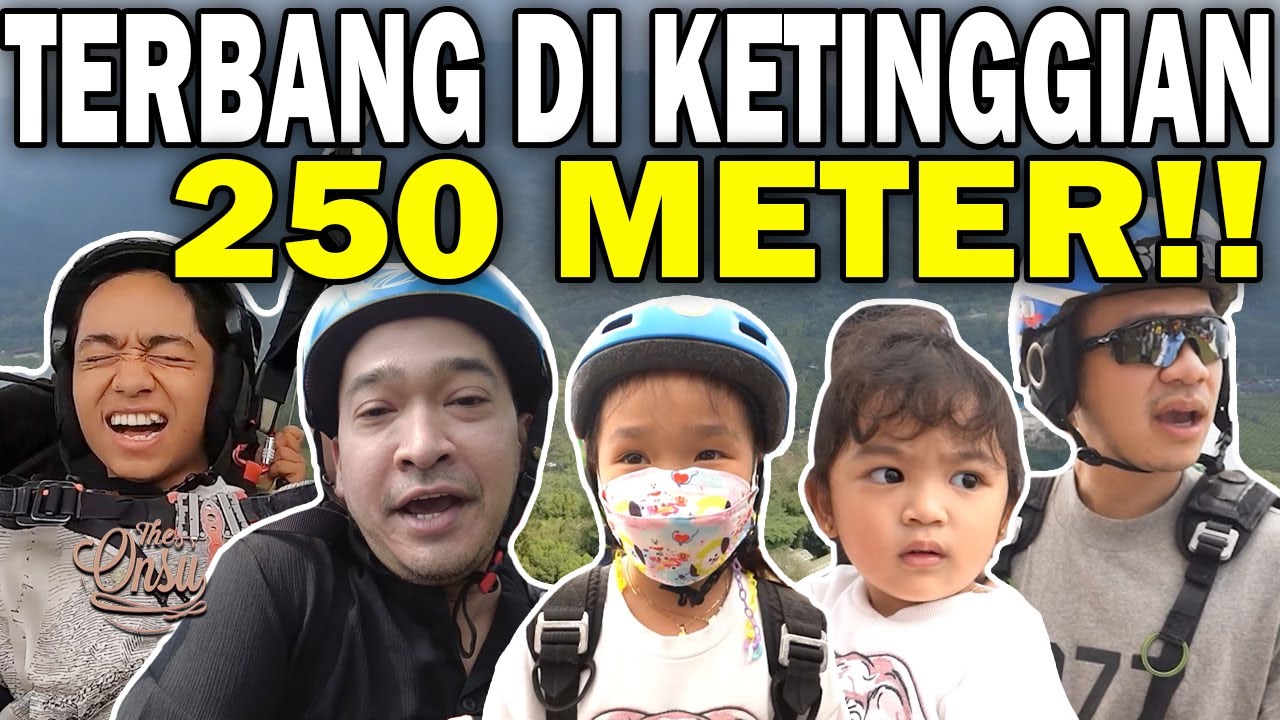 NAIK PARALAYANG BIKIN MELAYANG‼️ THALIA BERANI BANGET‼️ | THE ONSU FAMILY
