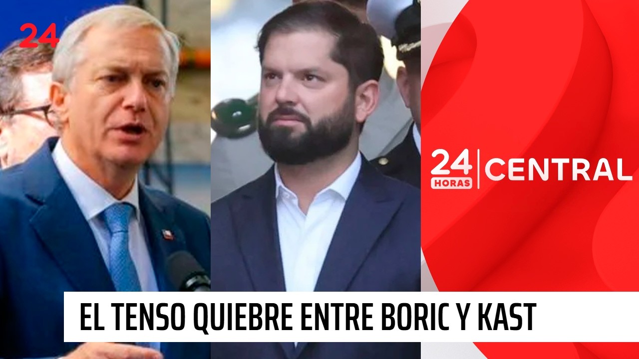 Los tensos 22 minutos que provocaron el quiebre Boric-Kast | 24 Horas TVN Chile