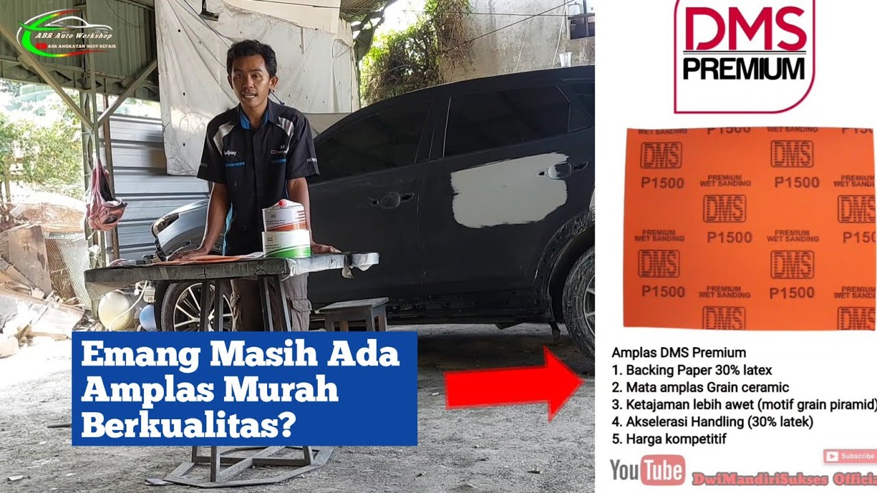 🔴Review Amplas Kertas Terbaik paling halus sampai kasar [DMS Premium]