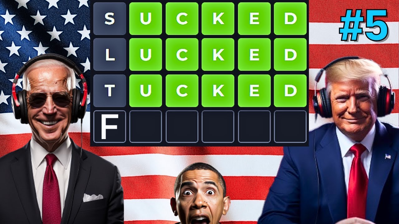 AI Presidents Play WORDLE 5