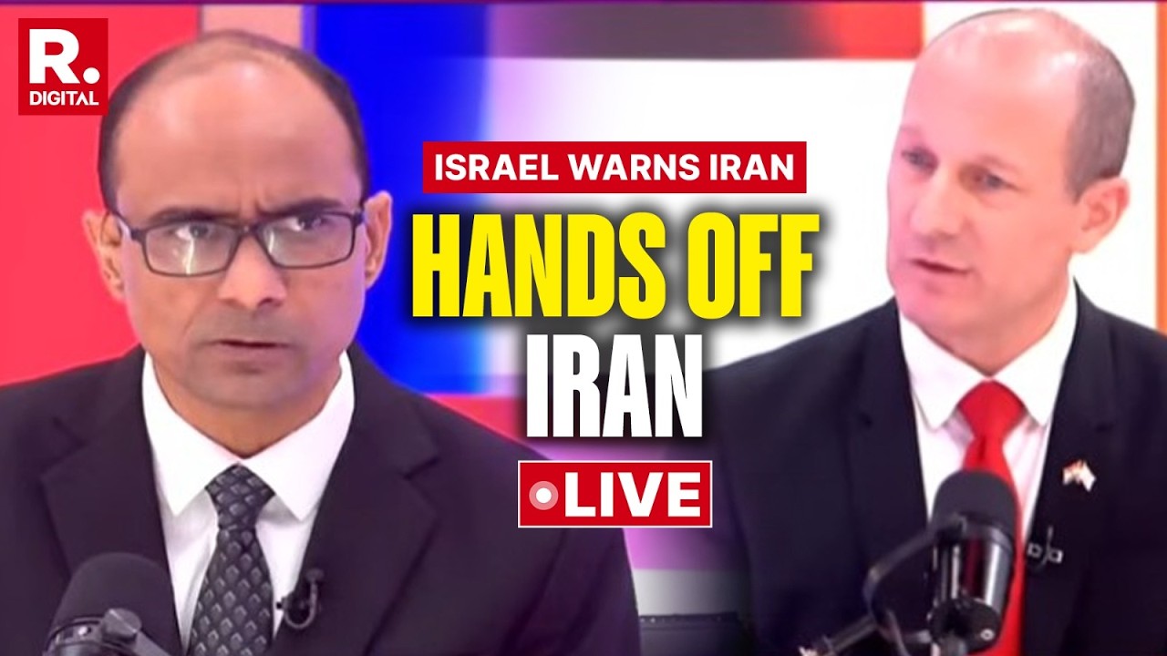 Israel Draws The Line On Iran: Envoy Reuven Azar's Explosive Warning Over Lebanon | LIVE
