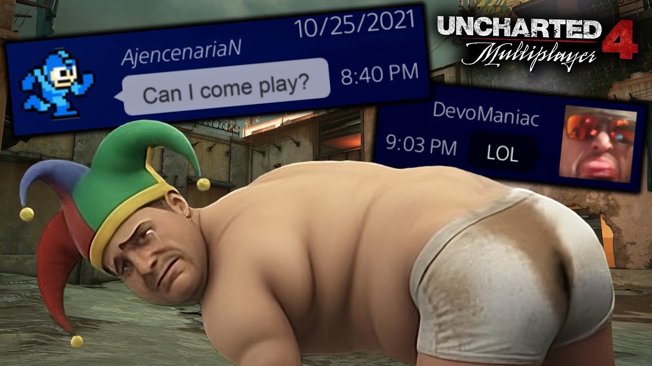 🔴 LIVE 🤣 The REAL REASON why AJ the Jester HATES ME... 🤣 REJECTED CLOWN 🤣 Uncharted 4 Multiplayer