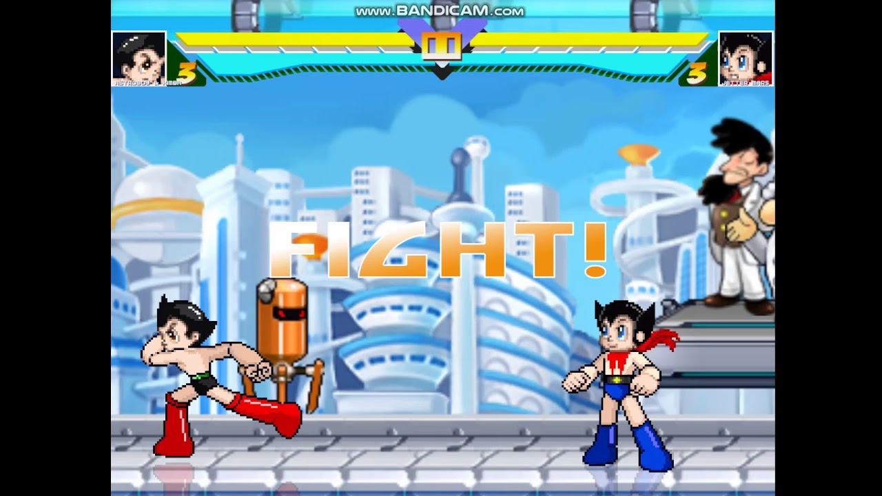 Astro-boy vs jetter mars mugen