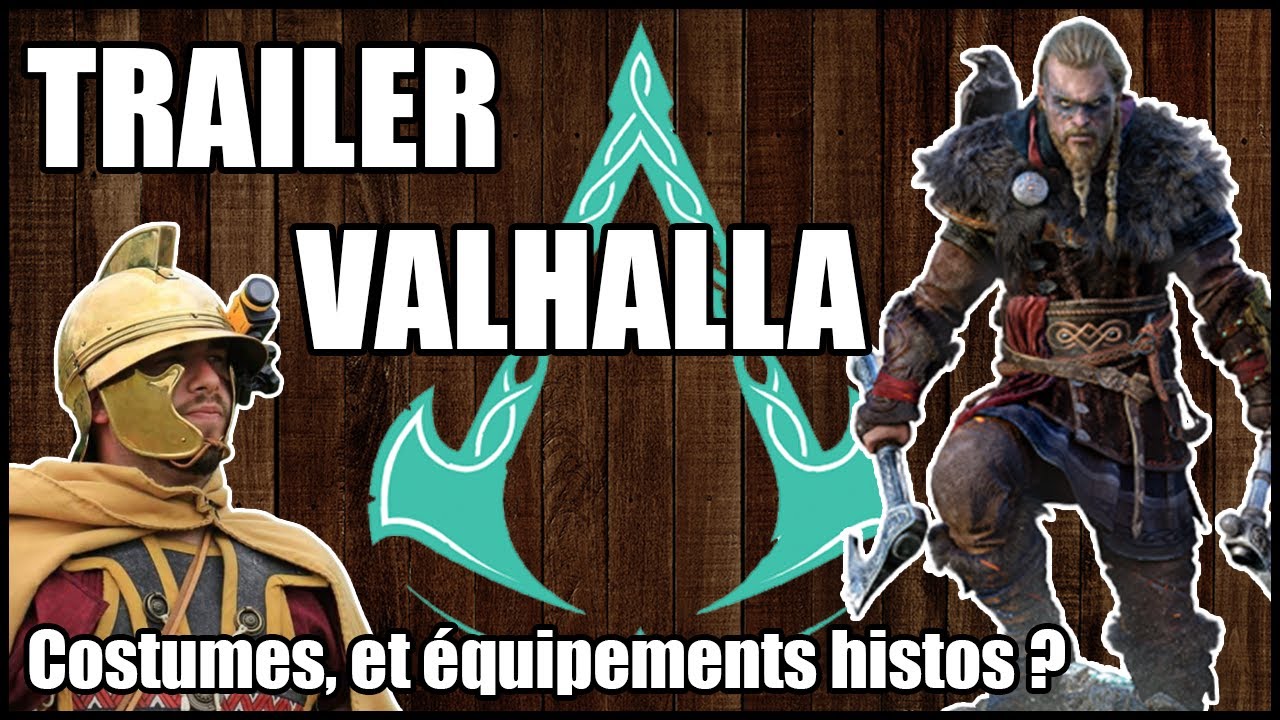 Analyse costumes et équipements du trailer d'Assassin's Creed Valhalla (rediff live)